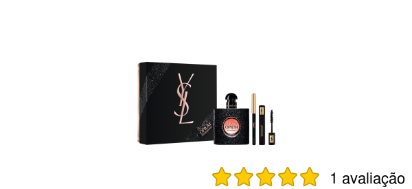 Conjunto Black Opium Yves Saint Laurent | Beleza na Web